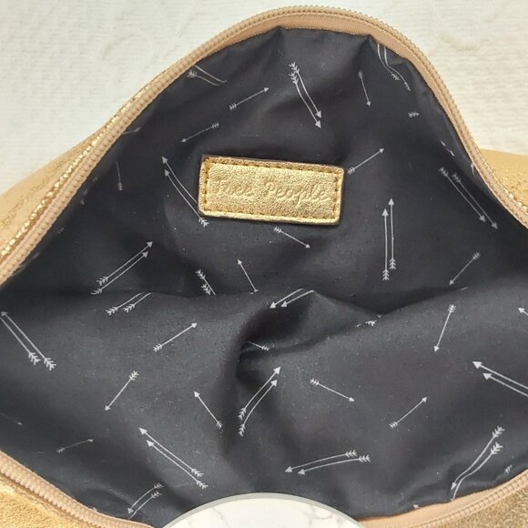 Free People Gold laptop bag - Picture 2 of 11